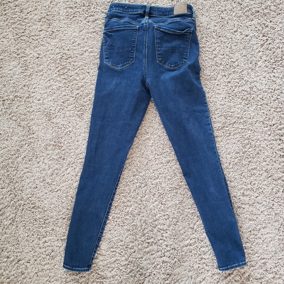 American Eagle Super Hi-Rise Jeggings Size 6 Regular - Picture 5 of 5